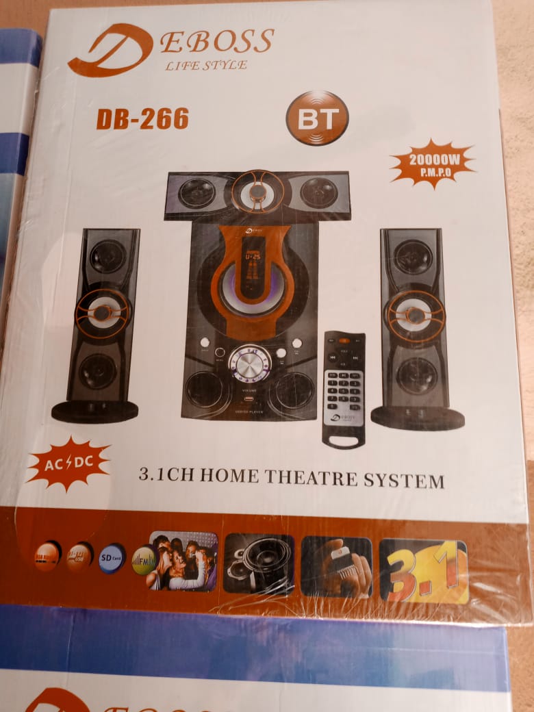 Deboss Heavy Duty Ch Bluetooth Home Theatre Sound System Reumssky