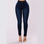 Female High-waist Jean Trouser