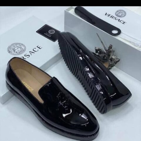 Versace Wet Look Shoe