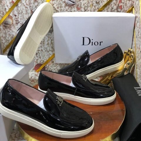 Dior Wet-Look Designer Shoe