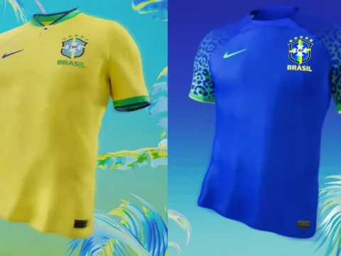 Brazil's 2022 World Cup jerseys