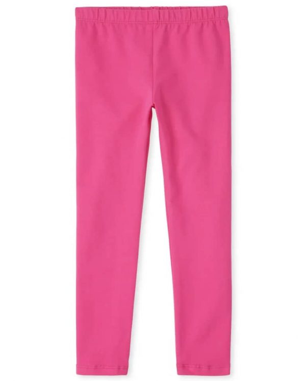 Girl's Pink Leggings - Reumssky 2023