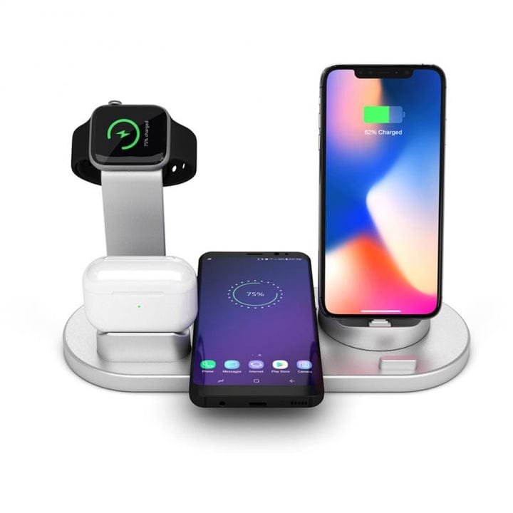 Wireless Charging Station Dock For Apple Watch – Airpods – iPhone – Android – 6 In 1