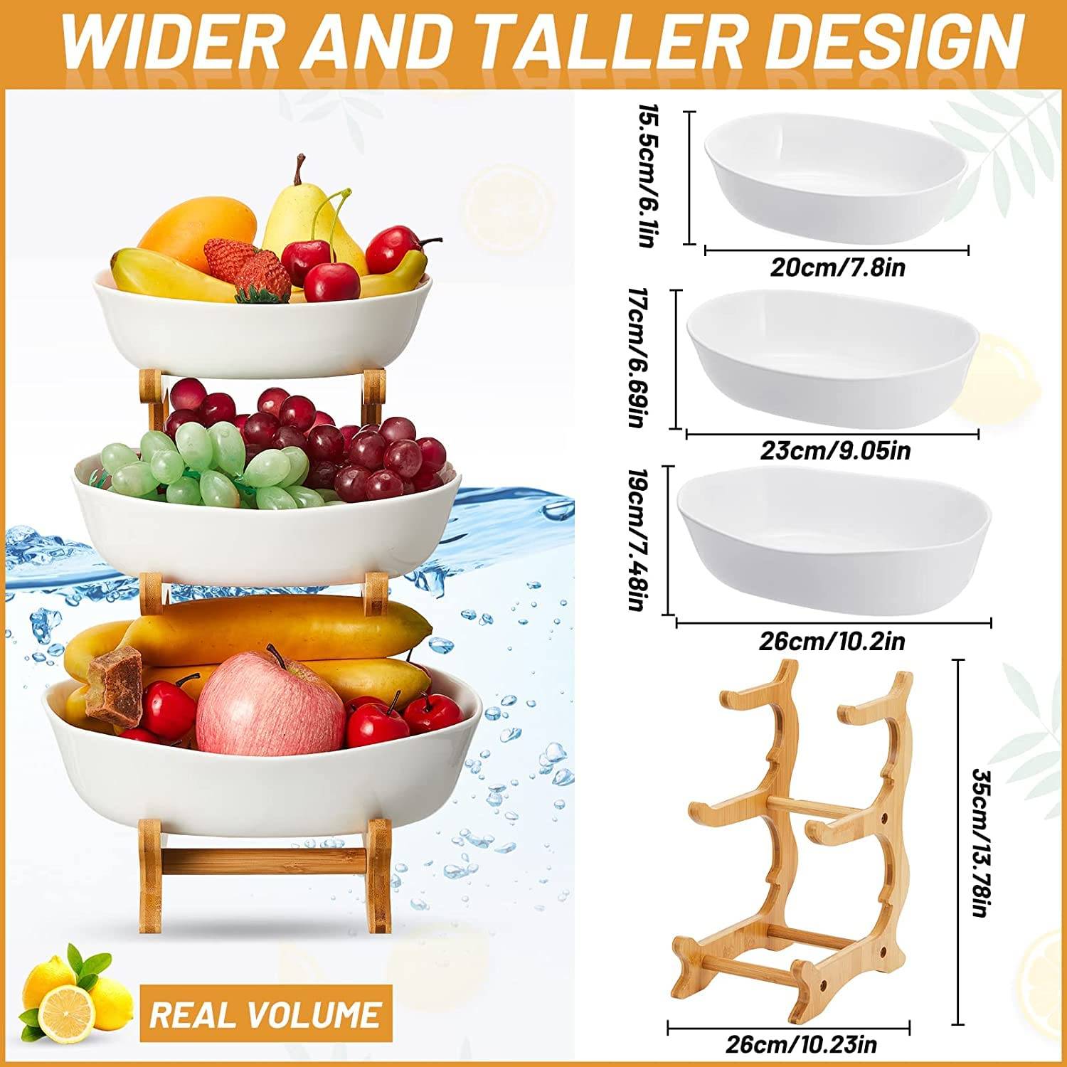 3 layer fruit stand