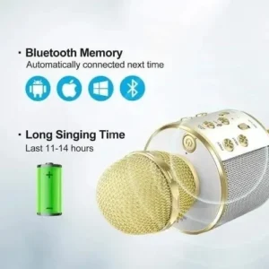 Wireless Karaoke Bluetooth Microphone