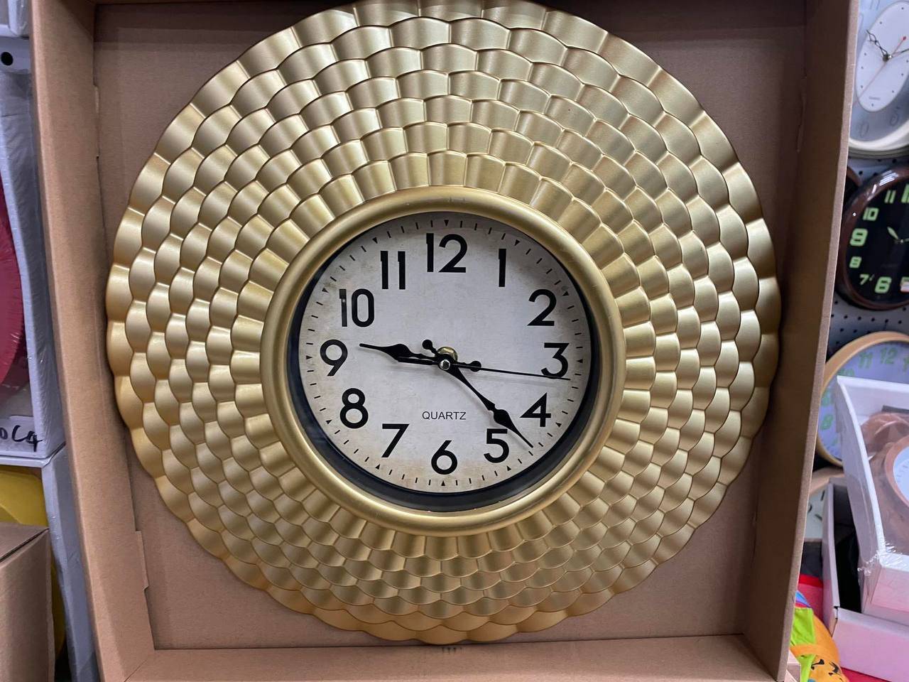 wall Gold clocks