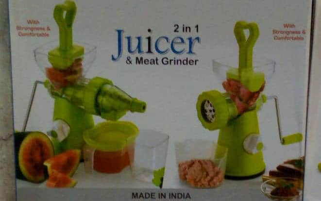 Manual Juice Extractor/Meat Grinder